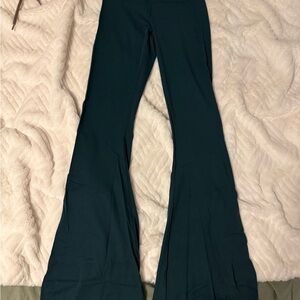 Aerie Dark Green Flared Leggings